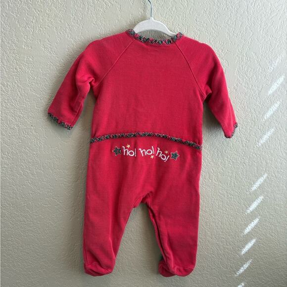 Little Me first Christmas waffle romper - Picture 4 of 5